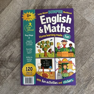 Leap Ahead Maths and English Bumper Workbook 9+ Key Stage 2 Learning Activities