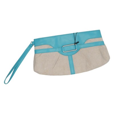 Elizabeth Arden, Kulturbeutel, Damen, Baumwolle/Leinen/Polyamid, Blau/Beige #Xt7