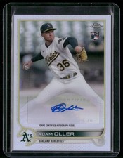 2022 Adam Oller Topps Chrome Update #AC-AO Autographs