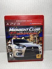 Midnight Club Los Angeles Complete Edition (Sony PlayStation 3, 2009) CIB Tested