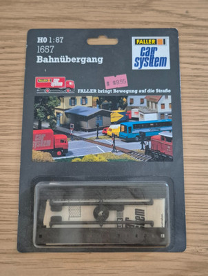 FALLER CAR SYSTEM HO 1657 LEVEL CROSSING KIT SCALE 1:87 SEALED NEW
