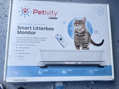 Purina Petivity Smart Litter box Monitor System Cat Health Tracker Weight Scale