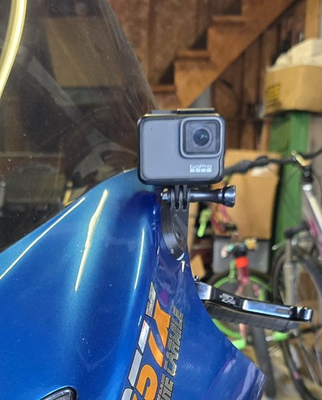 #ad 99 21 Hayabusa Gopro Mirror Block Offs $39.99