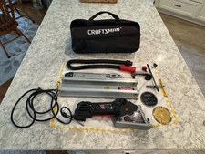 Craftsman 3 1/2 Inch Track-Cut Circular Saw with Miter-Guide Base & Bag