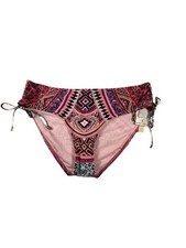 Gibson Latimer Swim Suit Bottoms Bikini Pink Geometric Large