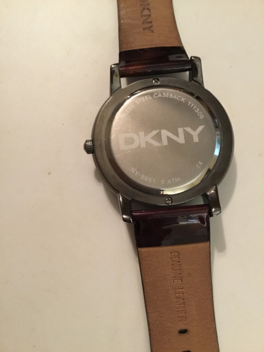 DKNY NY-8651 New Battery Tortoise-Shell‎ 43MM Crystal Dial 7.5\
