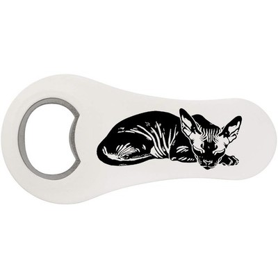 Flaschenöffner Kühlschrankmagnet ''Sphynx Katze schläft'' (BO00097871)