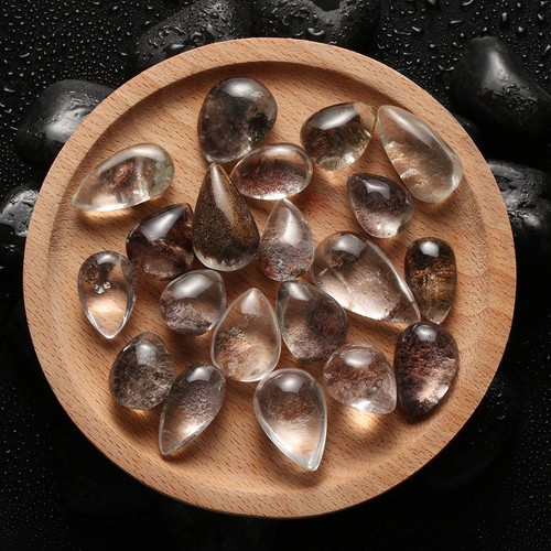 Jewelry Natural Crystal Ghost Phantom Quartz Healing Stone Gemstone Pendant - Picture 7 of 12