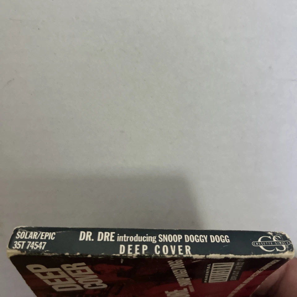 Dr. Dre Snoop Dogg Deep Cassette Single Death Row Records EXTREMELY RARE Tested - Image 2 of 4