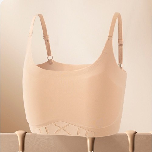 Ice Silk Underwear for Women Breast Binding Girls Seamless Bra Girl - Picture 12 of 16