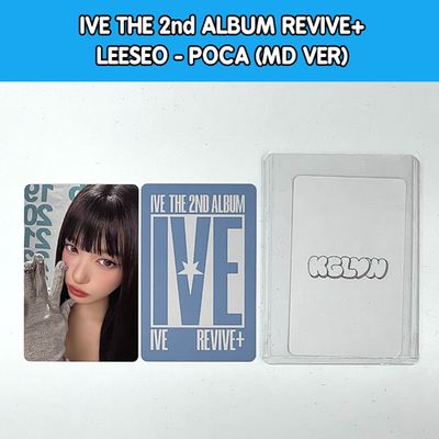IVE 2nd REVIVE+ ALBUM ver. Photocard & POB(MAKESTAR WITHMUU