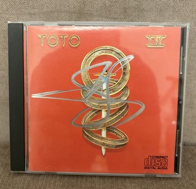 Steve Lukather Signed Toto IV CD Autograph Africa Rosanna Album Auto