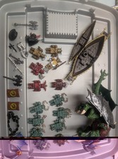 Mega blocks -Dragon krystal wars figures And Wepons bundle