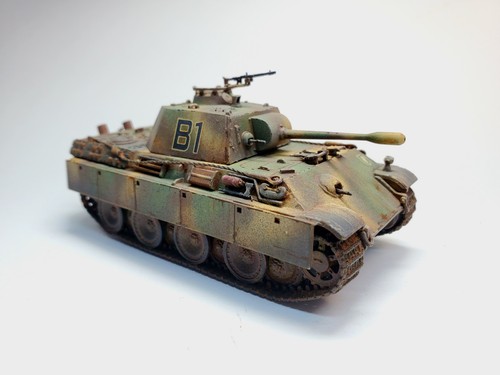 Pro-built Dragon 1:72nd PzBeob Wg V Ausf G Panther HJ Division Hungary 1945 - Picture 14 of 17