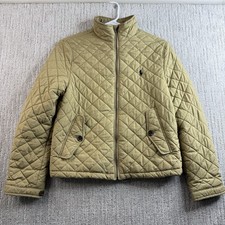Polo Ralph Lauren Quilted Jacket Girls Large 14/16 Beige