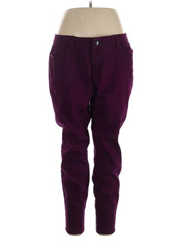 Forever 21 Plus Women Purple Jeggings 14 Plus