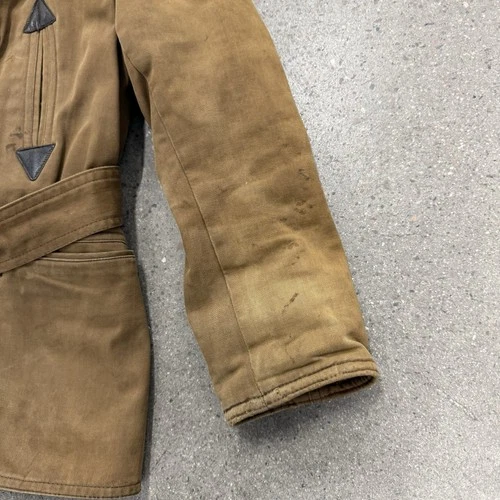 Vintage 40s Monarch Barnstormer Warm Belted Overcoat image 7