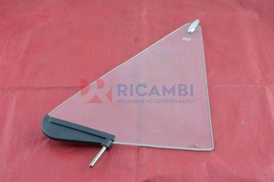 WHITE LEFT BAFFLE GLASS FOR FIAT 127 II SERIES - OLMEDA IGM4950VT