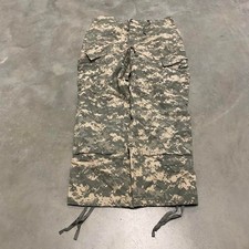 Vintage y2k 90s forest green us army military baggy camo pants