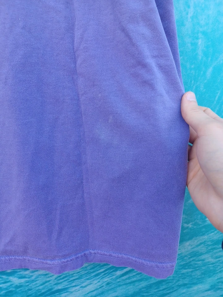 Stussy XXL Vintage Mens Purple Venus Pigment Dyed TShirt #0559 - Image 2 of 4