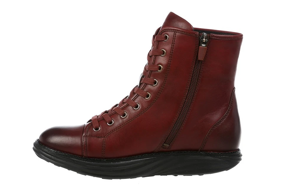 MBT zapatos mujer - MBT botas - BOSTON MID BOOT W - burnish dark brown - NUEVO - Imagen 2 de 4