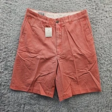 Murray's Toggery Shop Short Men 30 Chino Yachting Preppy Nantucket Red NEW