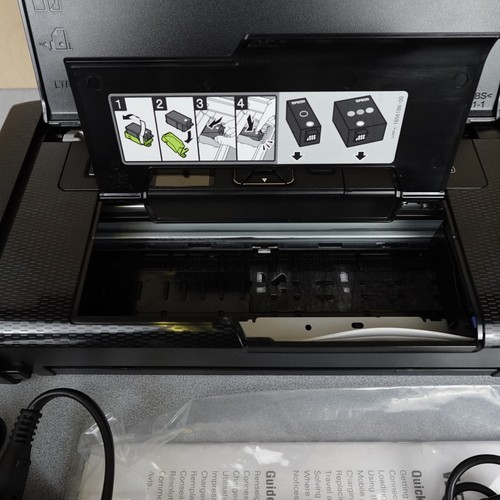 Epson WorkForce WF-110 Wireless Mobile Inkjet Printer Black Needs Ink Good - Picture 5 of 11