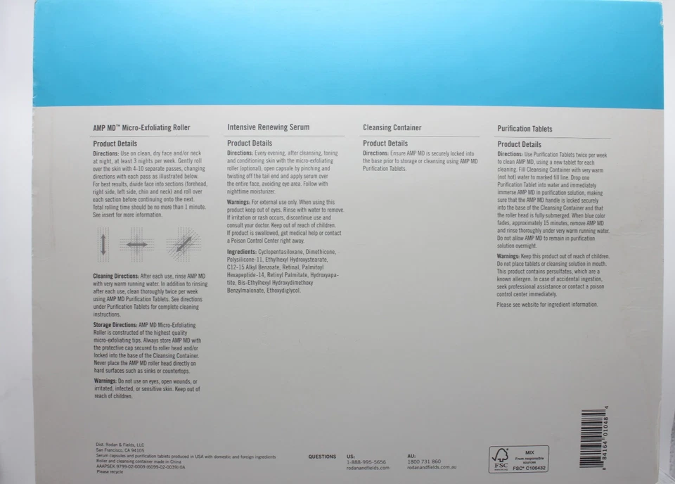 Rodan + Fields Redefine Amp MD System for Revitalized Firmer Skin Complete Kit - Image 3 of 4