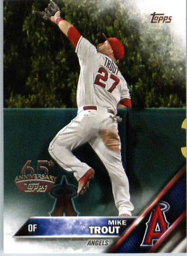 B6452- 2016 Topps 65th Anniversary BB Cards 1-249 -You Pick- 15+ FREE US SHIP - Picture 1 of 251
