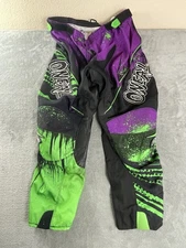 ONeal Mayhem Pants Motocross Racwear Men’s 42 •BROKEN ZIPPER• Marks