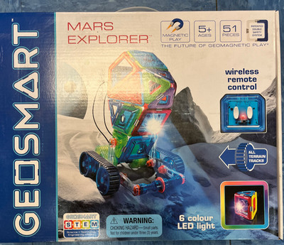 Geosmart Mars Explorer - Smart Games STEM Magnetic Building Educational Toy New!