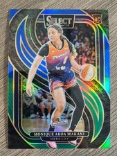 2025 Select WNBA Monique Akoa Makani RC Green Blue /349 #156 117/349