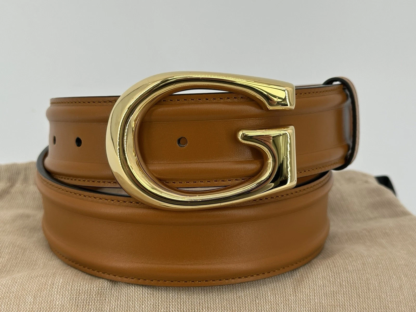 Ceinture femme neuve luxe originale GUCCI   709951   taille   90 cm   marron