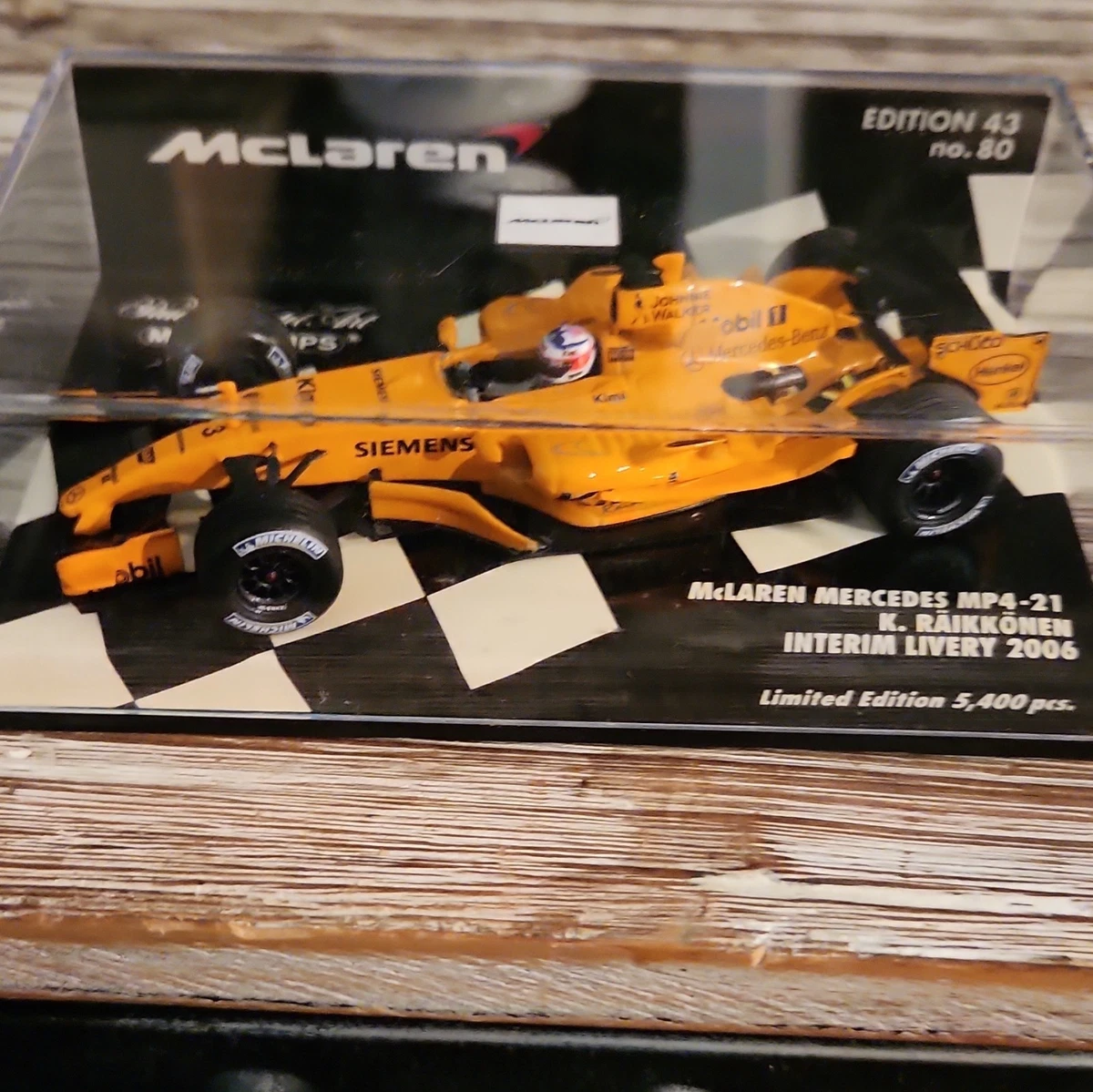 MINICHAMPS 1:43 Diecast Formula 1 Cars Kimi Räikkönen for sale | eBay