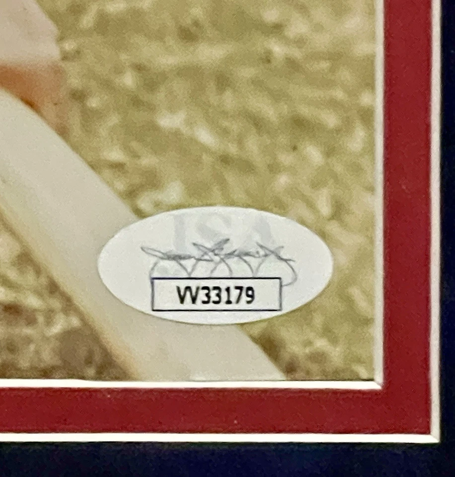 Harmon Killebrew Signed Photo Framed Suede Baseball Auto - Twins *JSA Authentic* - Image 4 of 4