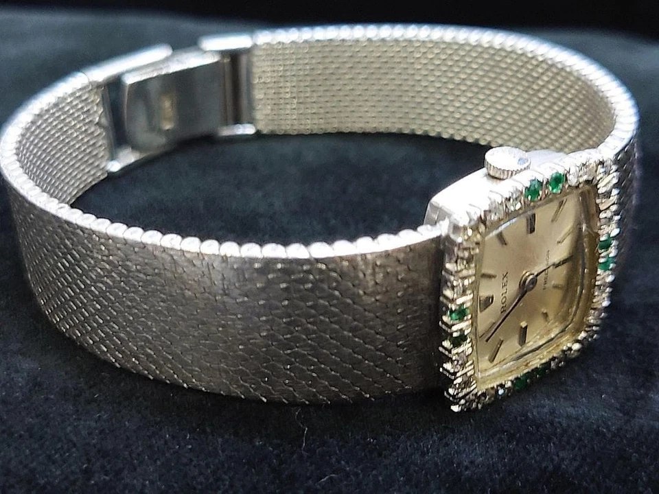 Moldura de pedra prata precisão autorizada Rolex Nother - Imagem 2 de 4