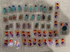 Pokémon TCG Dice & Damage Counter Lot – 27 Dice Packs + Large Pack + 24 Counters