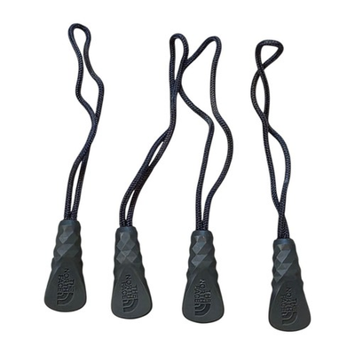 #ad The North Face Zipper Pull Replacement Lot Of 4 Black for Jacket Backpack Bag $22.49