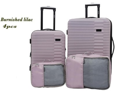  Women's Hillsboro Luggage & Travel Bags Set, Burnished Lilac, 4 Piece Set