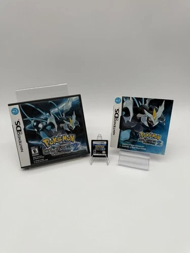 Pokemon Black Version 2 Nintendo DS 2012 CIB Complete + Inserts Tested Authentic
