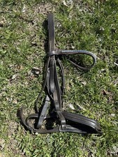 Crosby Leather Flash Bridle Size Horse