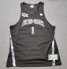 Vintage 2004 And1 Mixtape Tour Basketball Jersey Men’s Medium Camo And One
