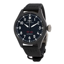 IWC Big Pilots 43 Top Gun Automatic Black Dial Men's Watch IW329801