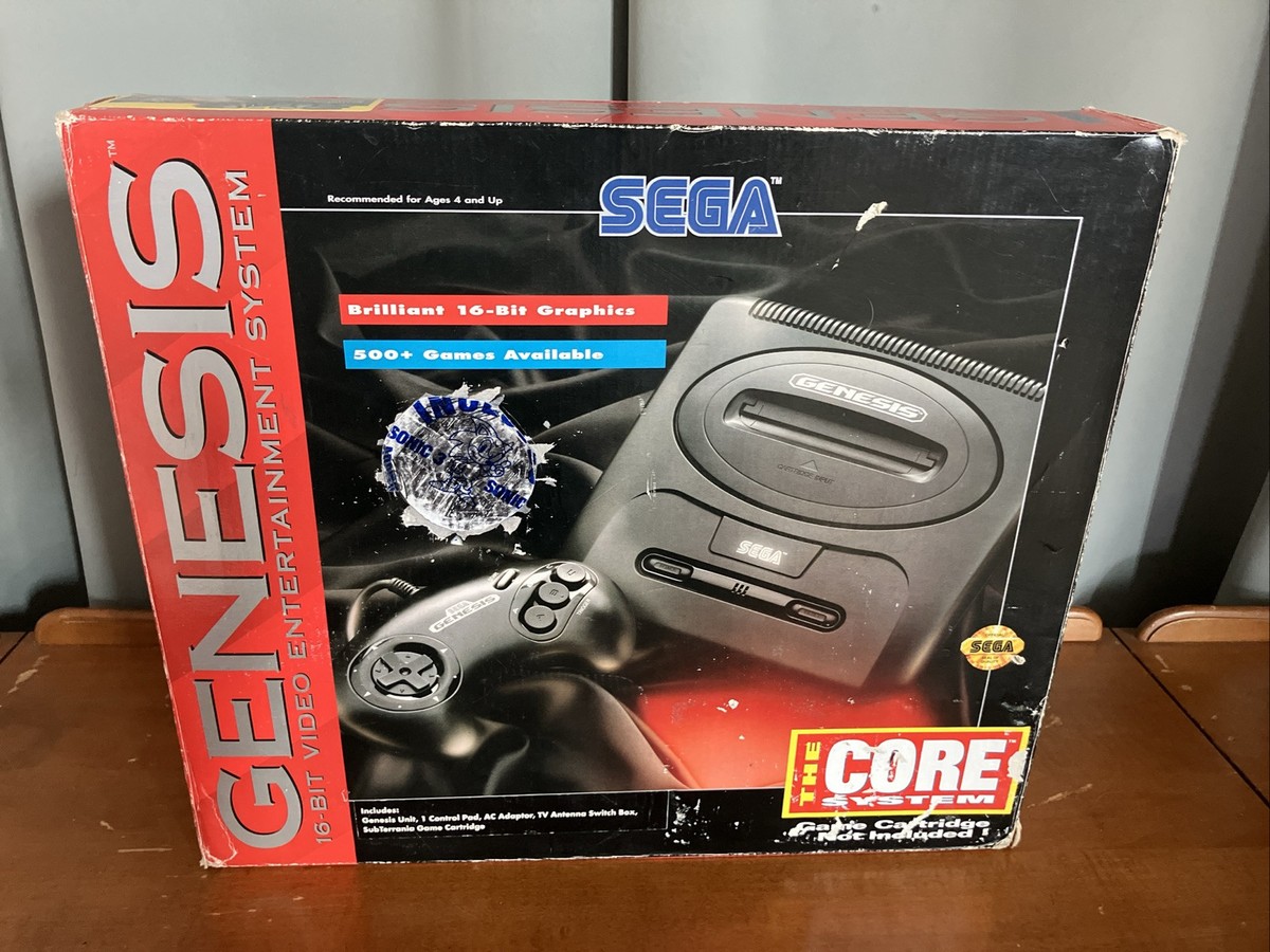 タカ　　SEGA GENESIS CORE SYSTEM Sega Genesis Model 1 The Core System Box Plastic Tray And