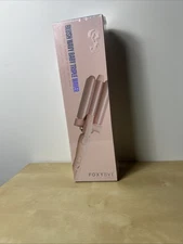 Foxy Bae Blush Wavy Baby Triple Waver Pink New  & Sealed