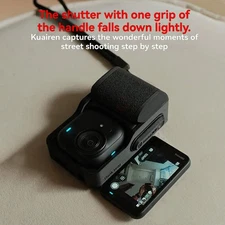 Photography Handle with Shutter Button Grip  for Insta360 GO Ultra