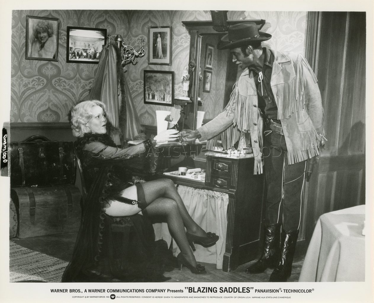 Madeline Kahn Cleavon Little Blazing Saddles 1974 Vintage Photo