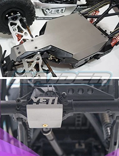 Steel Chassis Armor Guard Axle Protect Skid Plate Axial YETI 90050 90025 90026 - Image 3 of 4