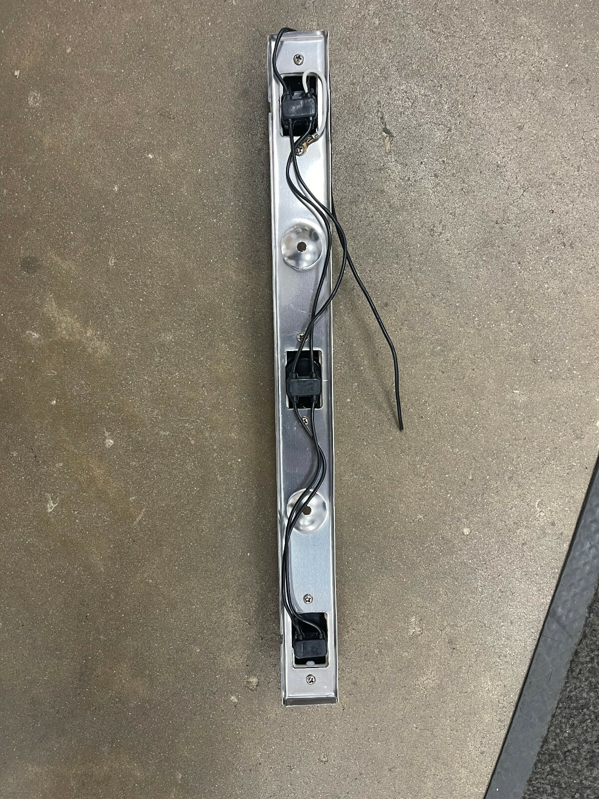 Red LED Clearance ID Bar Light - 6 LED, 3-Light, Sealed For Trailers & Pickups