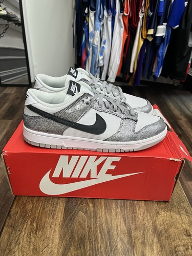 Size 12W - Nike Dunk Low Golden Gals DO5882-001 10.5Men Silver Womens Sneakers - Picture 5 of 10